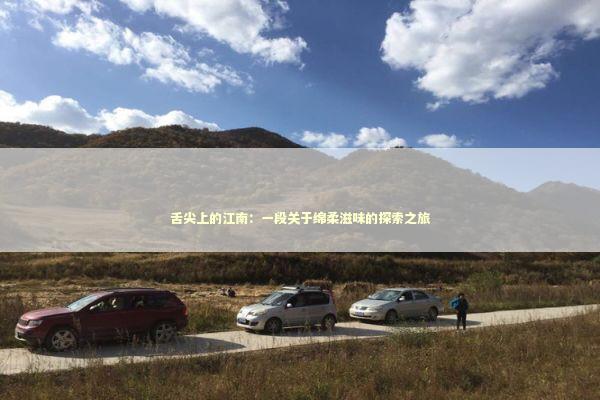 舌尖上的江南：一段关于绵柔滋味的探索之旅 新闻