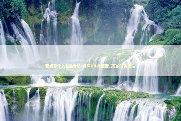 职场背什么包最合适?资深HR揭露面试官的真实想法